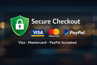 Your payment is protected with secure encryption.